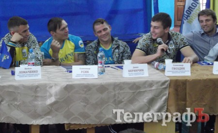 Олимпийская сборная Украины по боксу посетила Кременчуг (ФОТО)