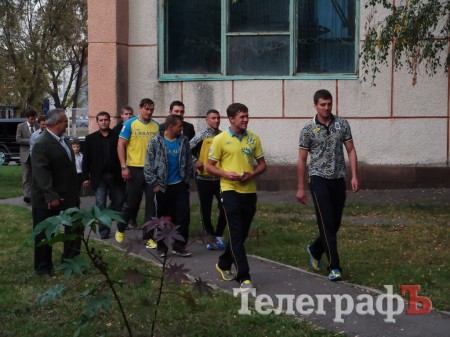 Олимпийская сборная Украины по боксу посетила Кременчуг (ФОТО)