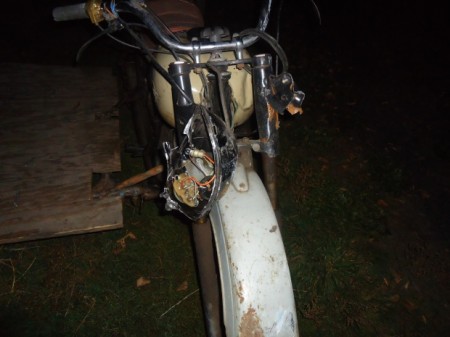 В Кременчугском районе мотоциклист врезался в «ГАЗель» (ФОТО)