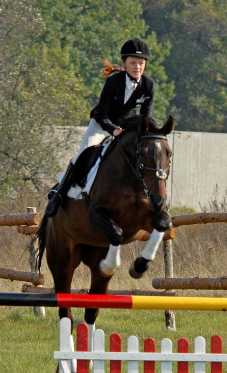 Оксана Андреева – победительница «Кубка конного клуба Silver Foal»