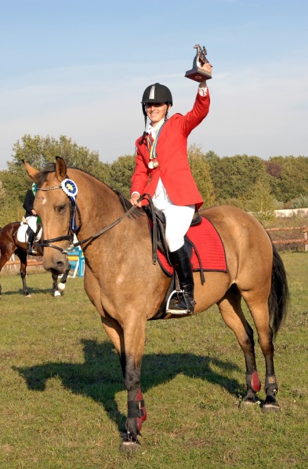 Оксана Андреева – победительница «Кубка конного клуба Silver Foal»