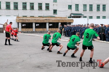 В Кременчугской воспитательной колонии при поддержке Генпрокуратуры состоялись спортсоревнования
