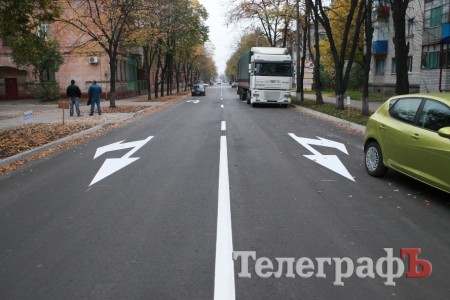 Ул. Шевченко в Кременчуге так и не сделали двусторонней на участке от Красина до Октябрьской