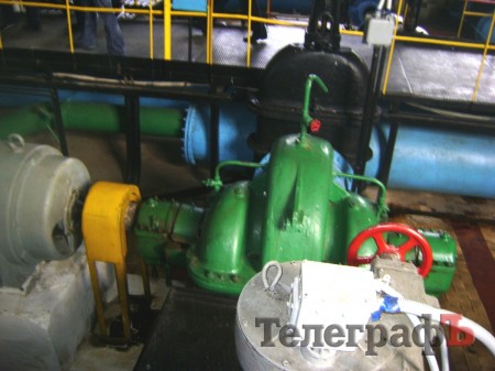 «Кременчугводоканал» экономит 115 тыс грн ежемесячно благодаря замене двигателей на водоочистной станции