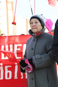 В Кременчуге 7 ноября отметили  под лозунгом «Вернем страну народу» и сравнили «Свободу» с фашистами