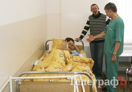 В Кременчуге родился ребенок-богатырь