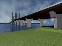 Проект мостового перехода через Днепр в Кременчуге передан на экспертизу