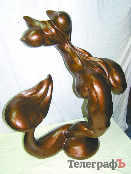 Комсомольский скульптор Олег Рябо представил «Телеграфу» свои новые работы