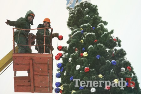 В Кременчуг пришла зима