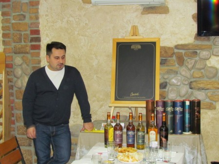 В магазине ТМ «БОРДО» прошла дегустация виски Arran
