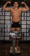 Кременчужанин Виктор Выхрист одержал первую победу в Мировой серии бокса
