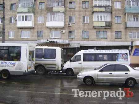 На улице Халаменюка в Кременчуге – сразу два ДТП