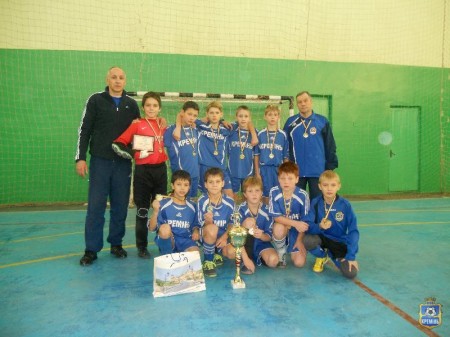 Ребята «Кремня» 2002 г.р. стали чемпионами Украины по мини-футболу