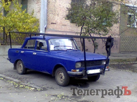 В Кременчуге появился самый выносливый "Москвич" в мире