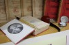 В кременчугской горбиблиотеке им. М.Горького можно посмотреть  на книги Шиллера и Гете, выпущенные в XIX веке