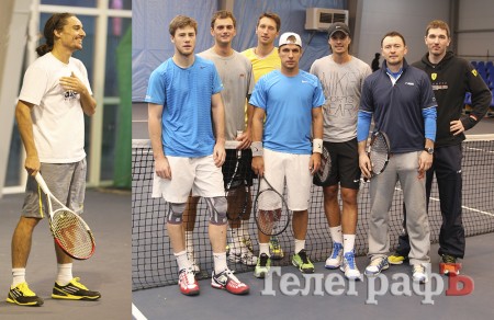 Кубок Дэвиса Украина-Словакия. Подготовка сборной Украины