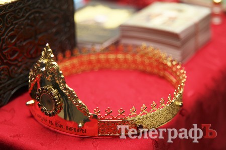 В Кременчуг привезли мощи, которым молятся о сохранении от внезапной смерти и исцеления от рака