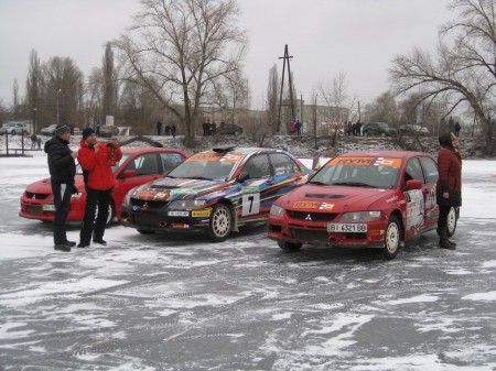 Гонки на льду в Кременчуге