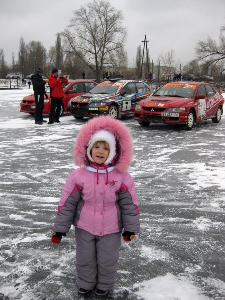 Гонки на льду в Кременчуге