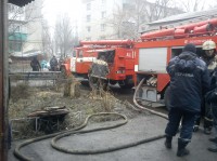 В Кременчуге на пожаре спасли 17-летнюю девушку