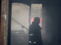 В Кременчугском районе горел частный дом