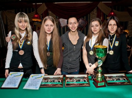 Кременчужанка Анастасия Ковальчук выиграла Всеукраинский турнир по бильярдному спорту