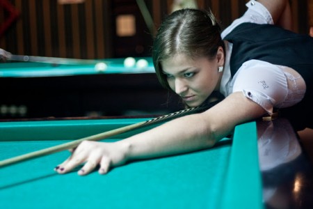 Кременчужанка Анастасия Ковальчук выиграла Всеукраинский турнир по бильярдному спорту