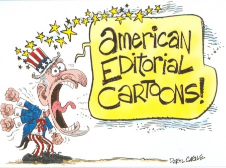 У Кременчуці відкрилась виставка американської карикатури