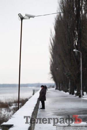 Из парка в Кременчуге украли видеокамеры (ФОТО)