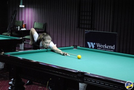 Кременчужанка Анастасия Ковальчук завоевала «серебро» в Кубке Украины по бильярду