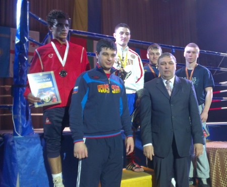 Кременчужанин Дмитрий Гринченко завоевал очередную «бронзу» в Международном турнире по боксу