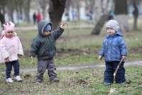 Сегодня молодежь Кременчуга убирала парк «Воинов-Интернационалистов»