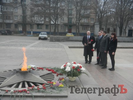 Кременчуг с неофициальным визитом посетил посол Молдавии Ион Стевиле