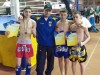 Кременчугские кикбоксёры достойно выступили на чемпионате Украины