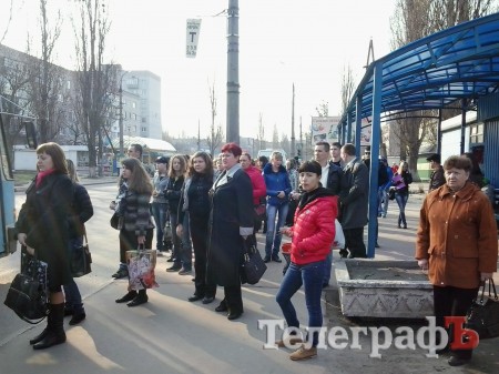 Сегодня кременчужане не могли добраться на работу - ГАИ проверяла маршрутчиков
