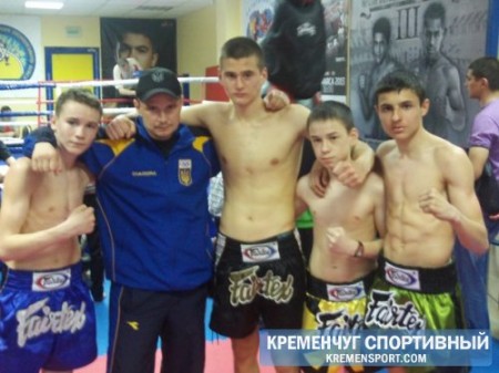 Кременчугские кикбоксёры показали хороший результат в Полтаве