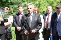 Кременчугских ветеранов поздравили в госпитале с Днем Победы