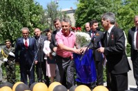 Кременчугских ветеранов поздравили в госпитале с Днем Победы