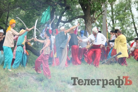 Как в Кременчуге казаки с турецкими захватчиками бились