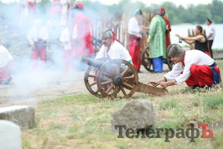 Как в Кременчуге казаки с турецкими захватчиками бились