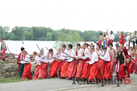 Как в Кременчуге казаки с турецкими захватчиками бились