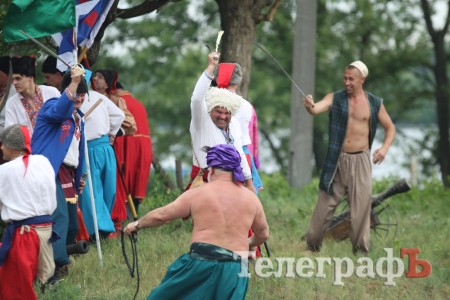 Как в Кременчуге казаки с турецкими захватчиками бились