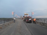 Как ремонтируют Крюковский мост