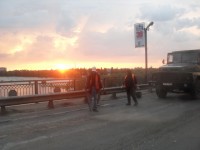 Как ремонтируют Крюковский мост