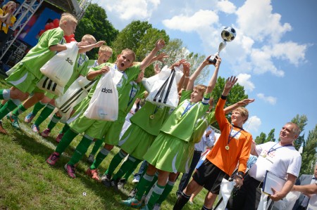 В финале «Кубка наций Данон» «Кремень-2002» финишировал седьмым