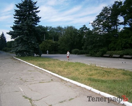 Первую клумбу в Приднепровском парке облагородят до конца месяца