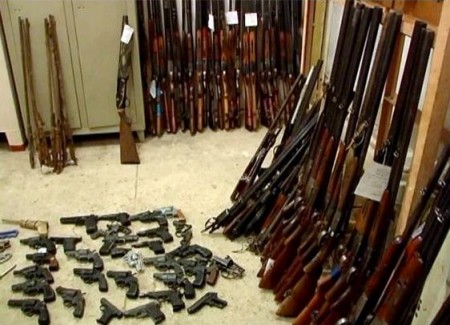 На Полтавщине незарегистрированными оказались 600 единиц огнестрельного оружия