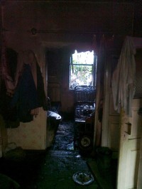 В Кременчуге дедушка чуть не сжег свой дом, закурив в кровати