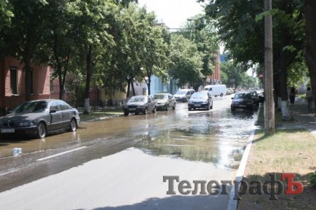 Потоп в центре Кременчуга