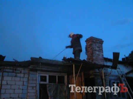 На выходных в Кременчуге - два пожара